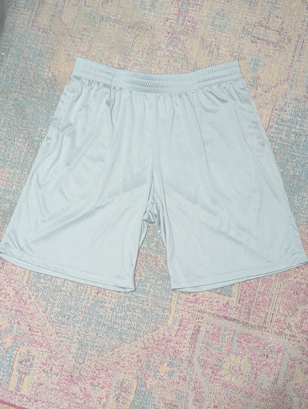Men's Lightweight Athletic Shorts - Light Grey XL